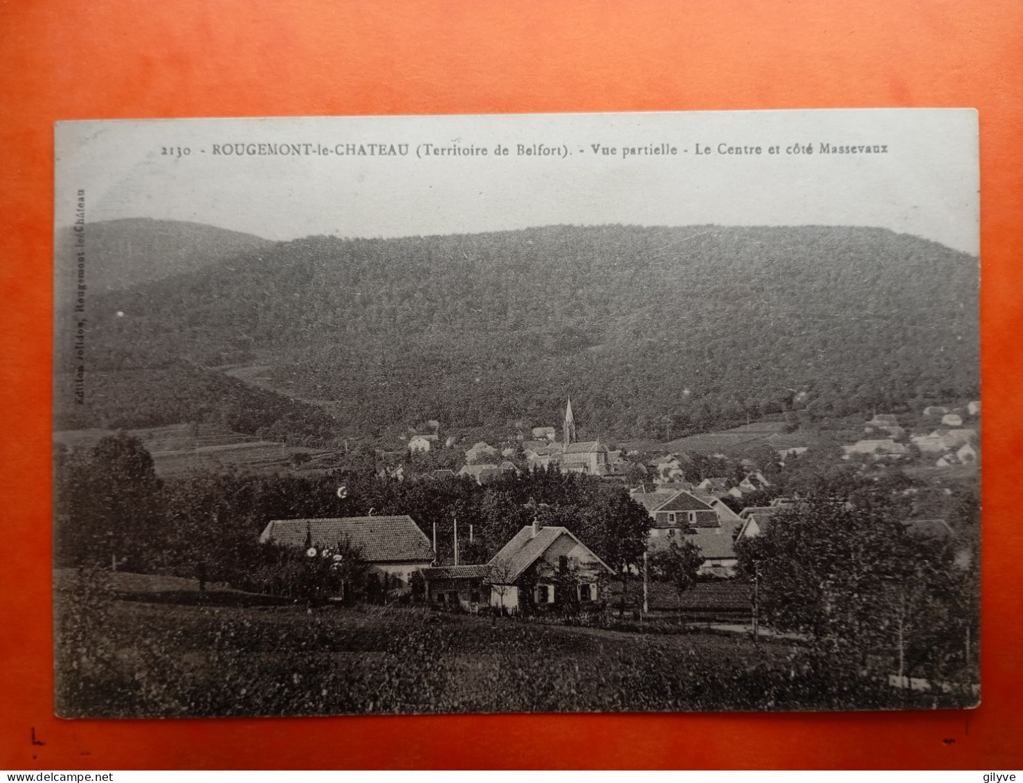 CPA (90)  ROUGEMONT le CHÂTEAU .  Vue partielle.    (Bt-16.163)