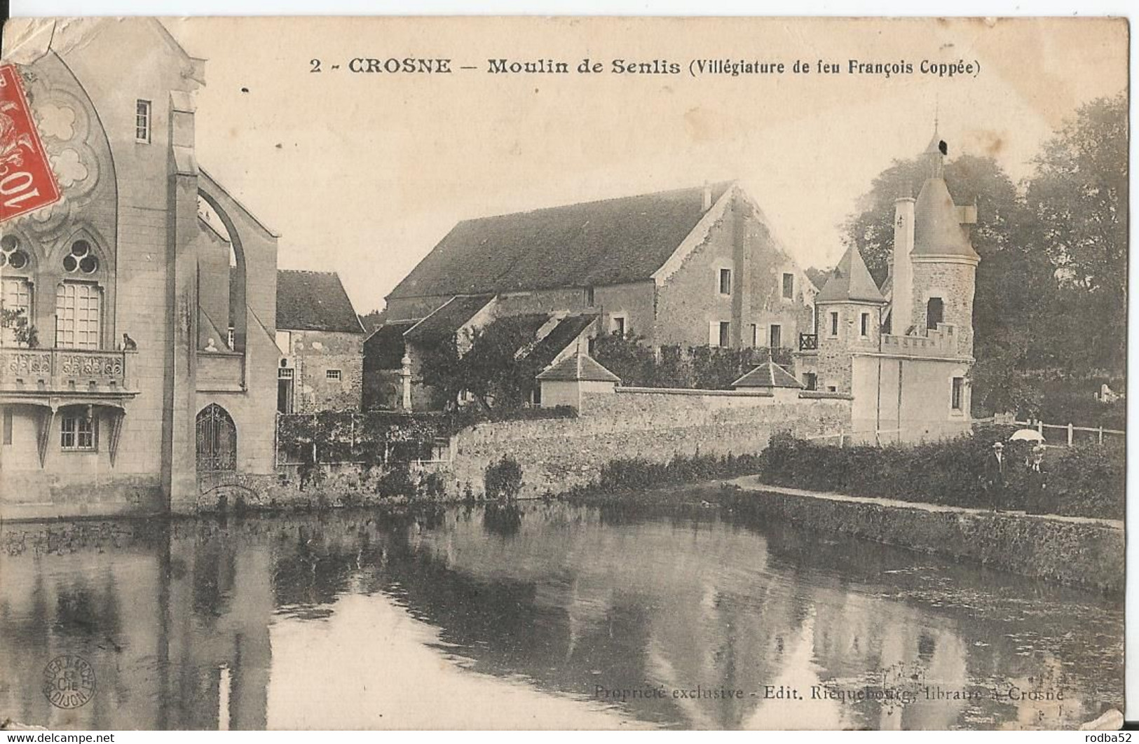 CPA -  91 - Crosne - Crosnes - Moulin de Senlis