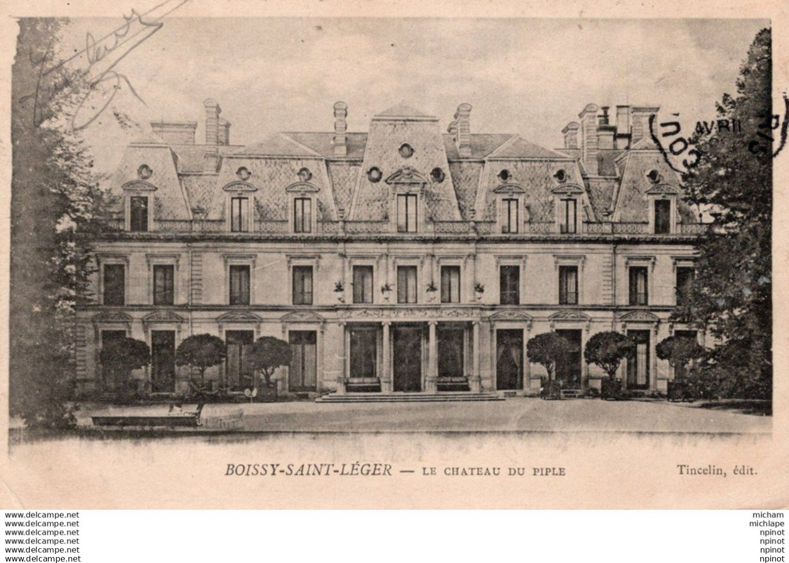 CPA 94  BOISSY SAINT LEGER - Chateau du Piple