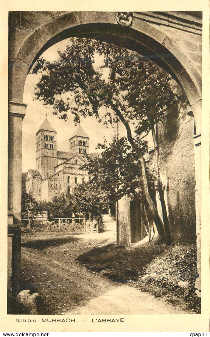 CPA 956 bis murbach l abbaye
