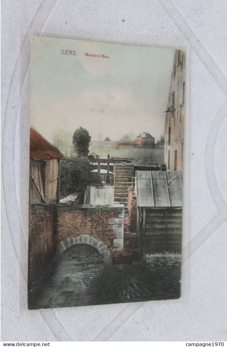 CPA A VOIR - LENS ( JURBISE BRUGELETTE ) - MOULIN A EAU - 1910 - EDITION MARCOVICI