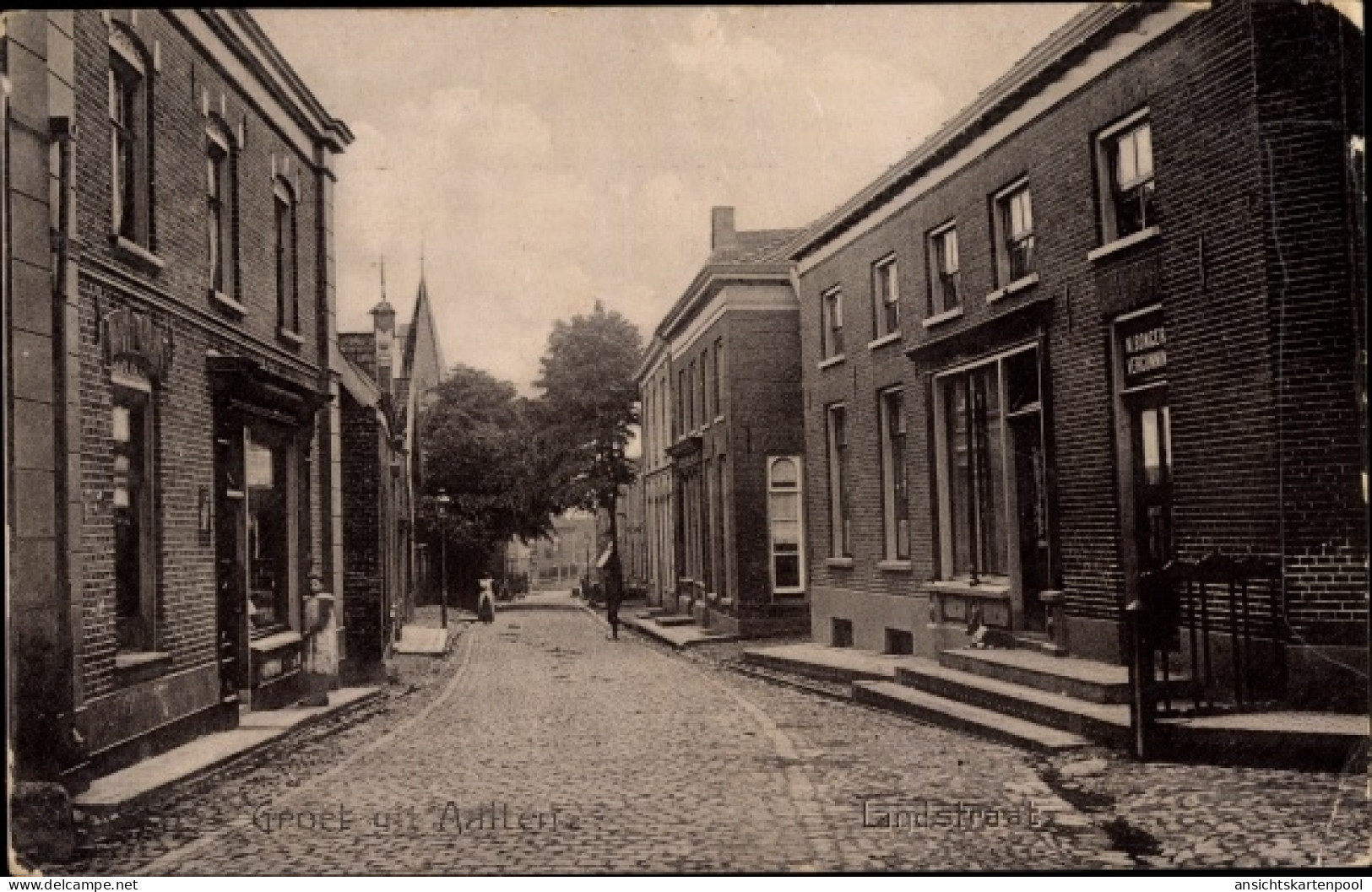 CPA Aalten Gelderland Niederlande, Landstraat