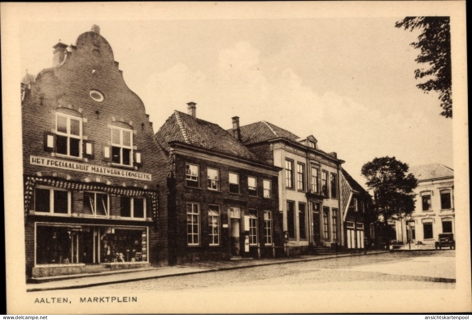 CPA Aalten Gelderland Niederlande, Marktplatz