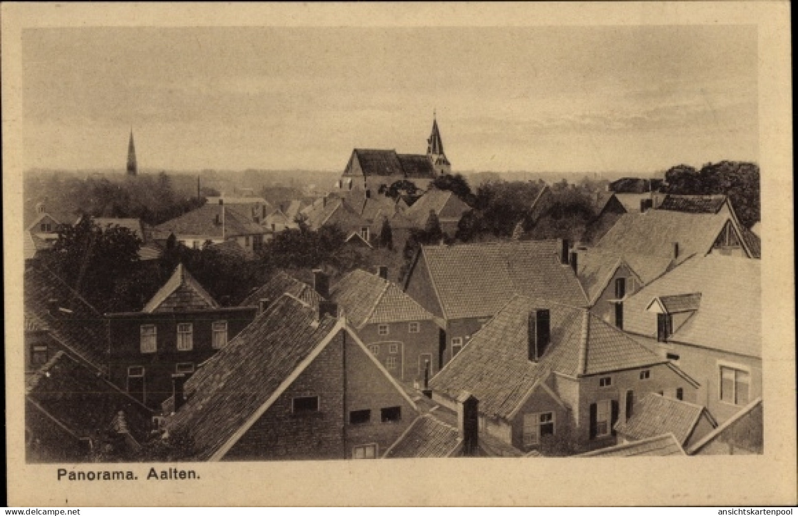 CPA Aalten Gelderland Niederlande, Panorama