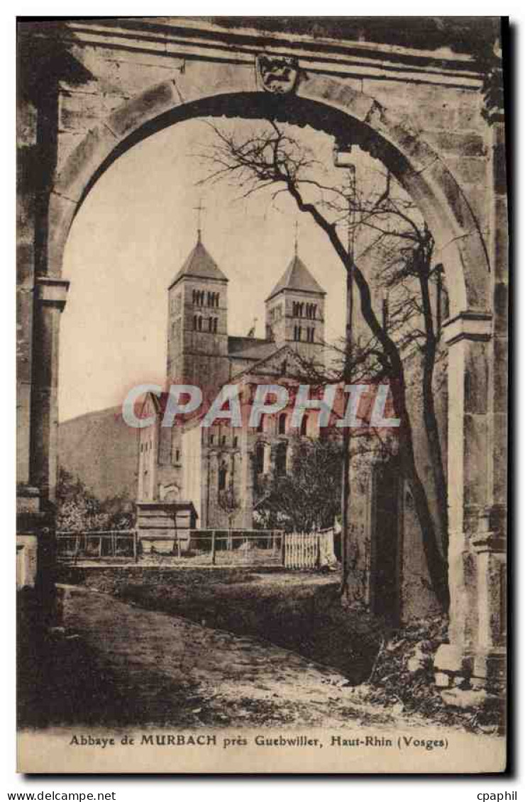 CPA Abbaye de Murbach pres Guebwiller Haut Rhin Vosges