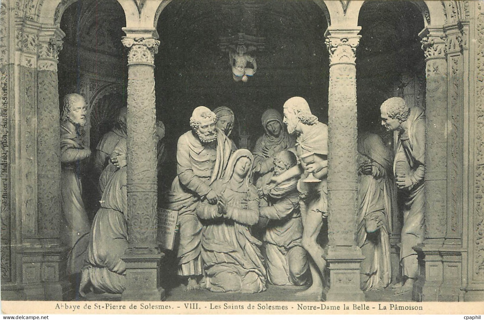 CPA Abbaye de St Pierre de Solesmes Les Saints de Solesmes