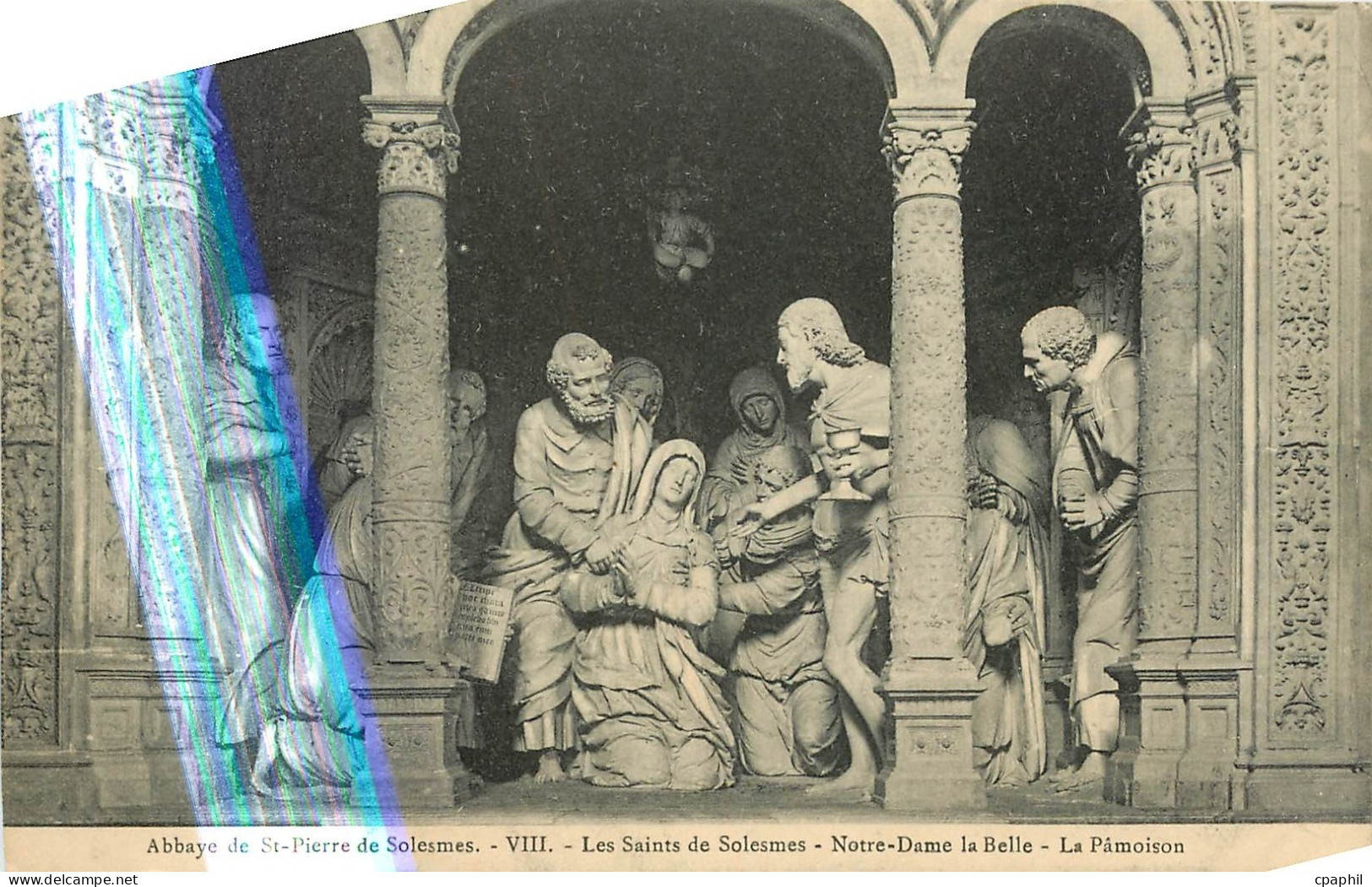 CPA Abbaye de St Pierre de Solesmes Les Saints de Solesmes Notre Dame la Belle La Pamoison
