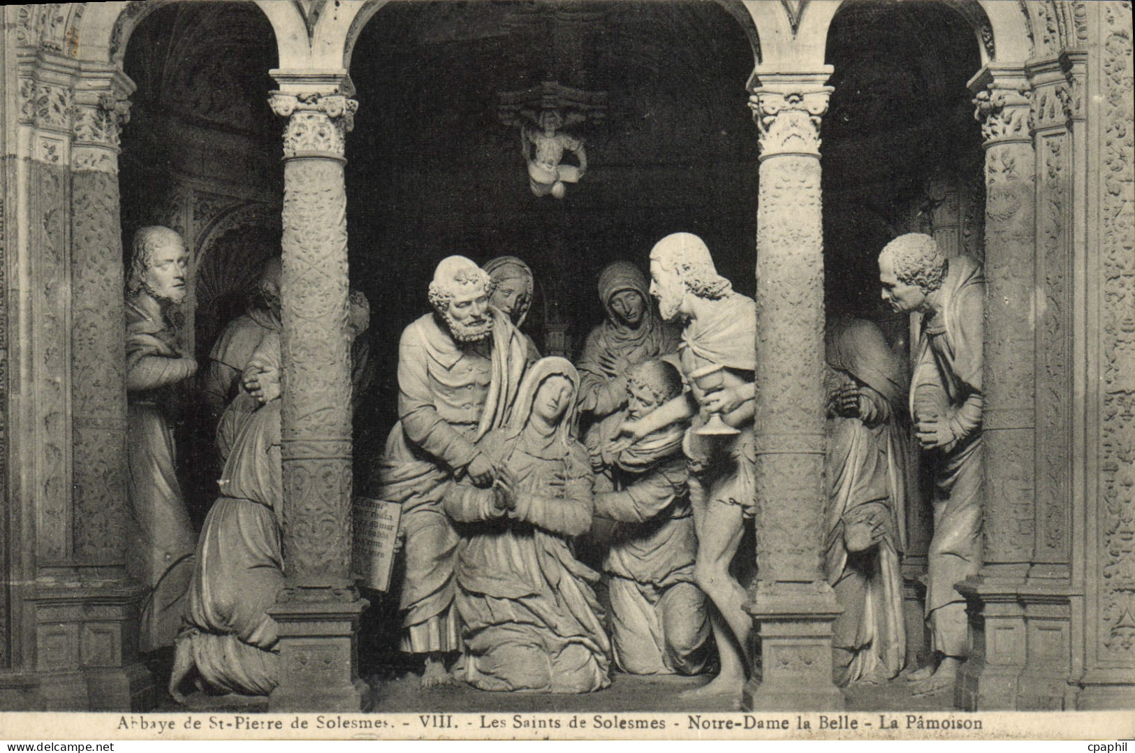 CPA Abbaye De St Pierre De Solesmes Les Saints de Solesmes Notre Dame la Belle La Pamoison