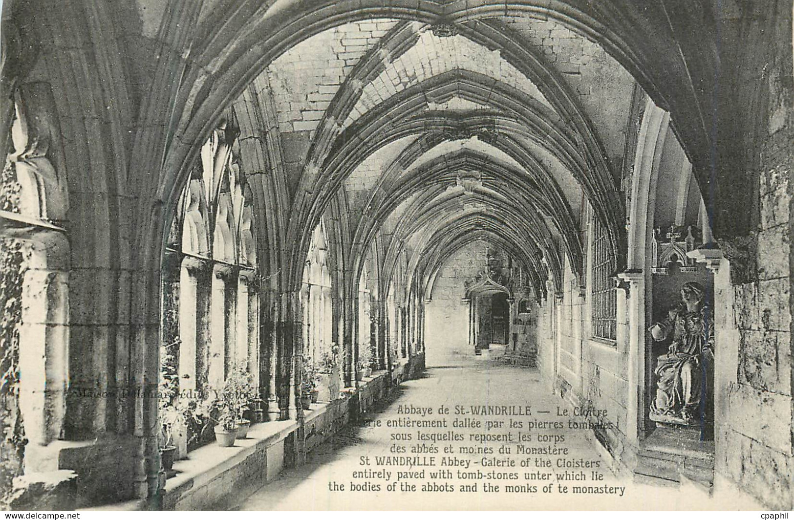 CPA Abbaye de St Wandrille