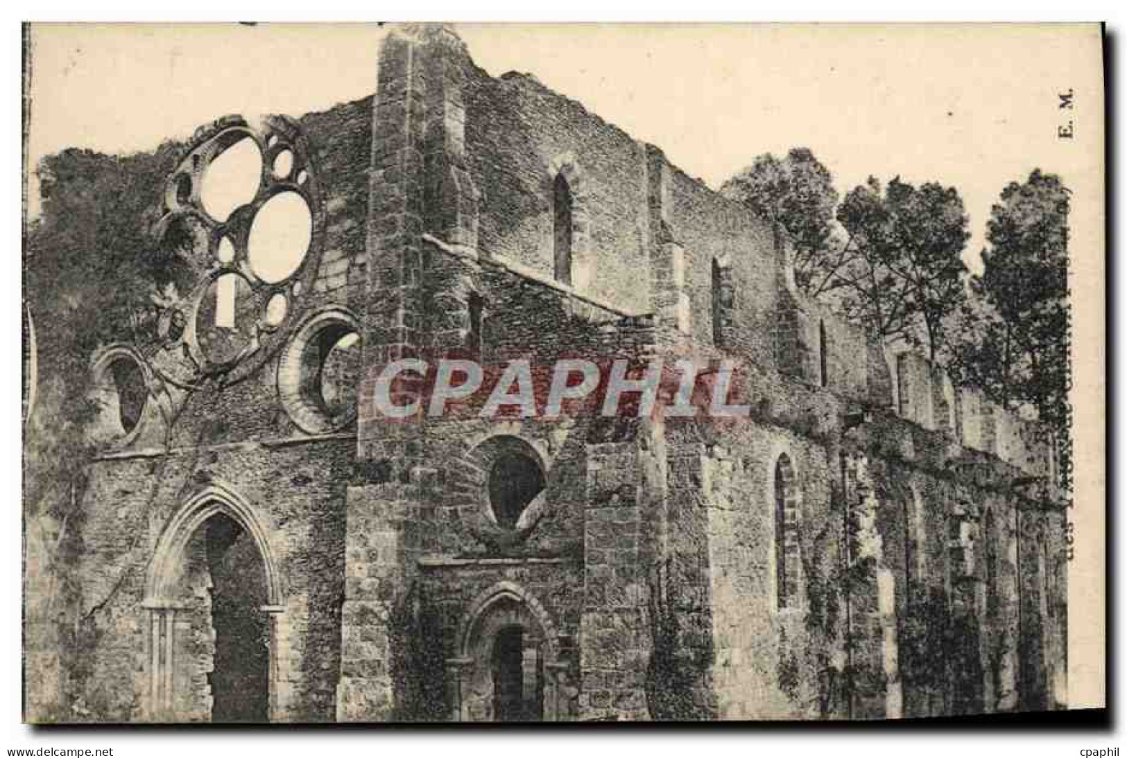CPA Abbaye de Veux de Cernay