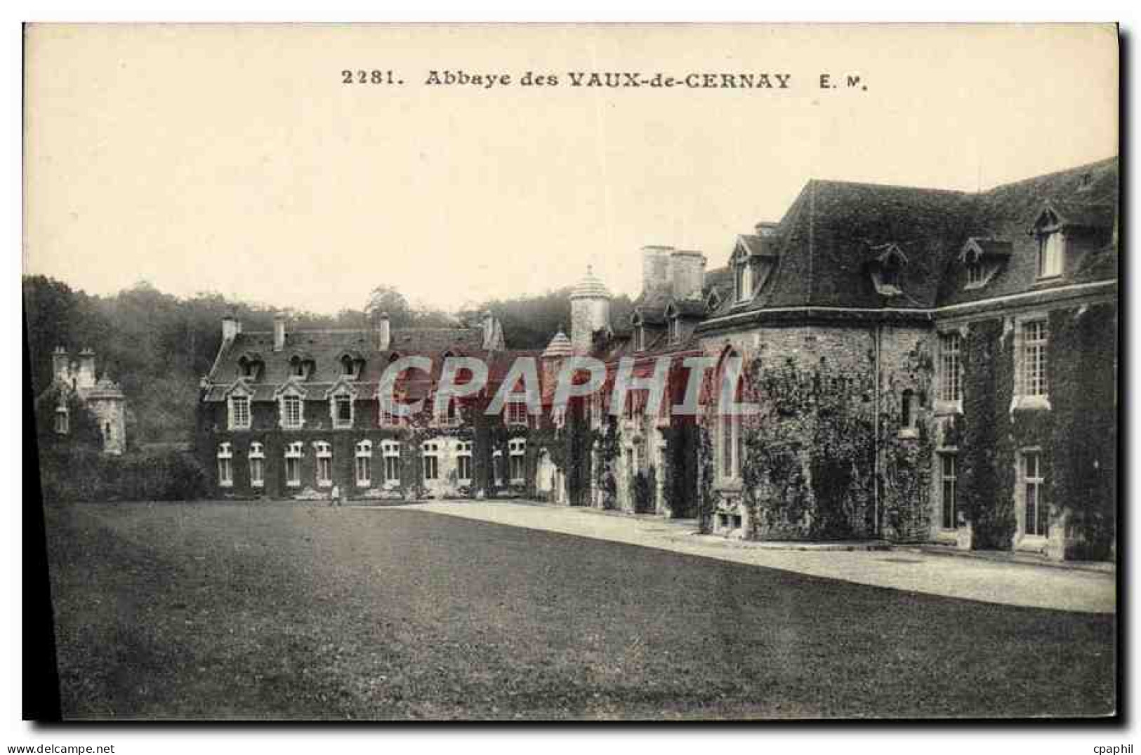 CPA Abbaye Des Vaux De Cernay