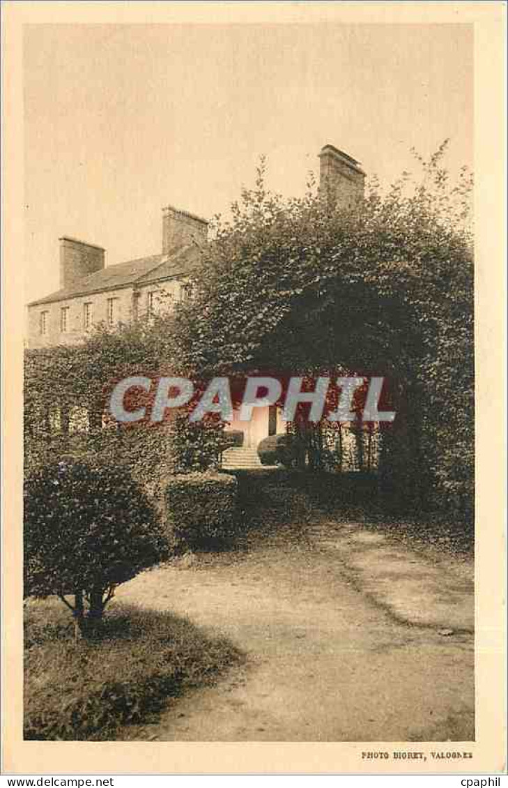 CPA Abbaye Notre-Dame de Grace  -  Trappe des Bricquebec - Dans la mystere de la Charmille