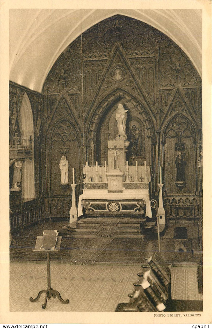 CPA Abbaye Notre-Dame de Grace  -  Trappe des Bricquebec - Le Sanctuaire