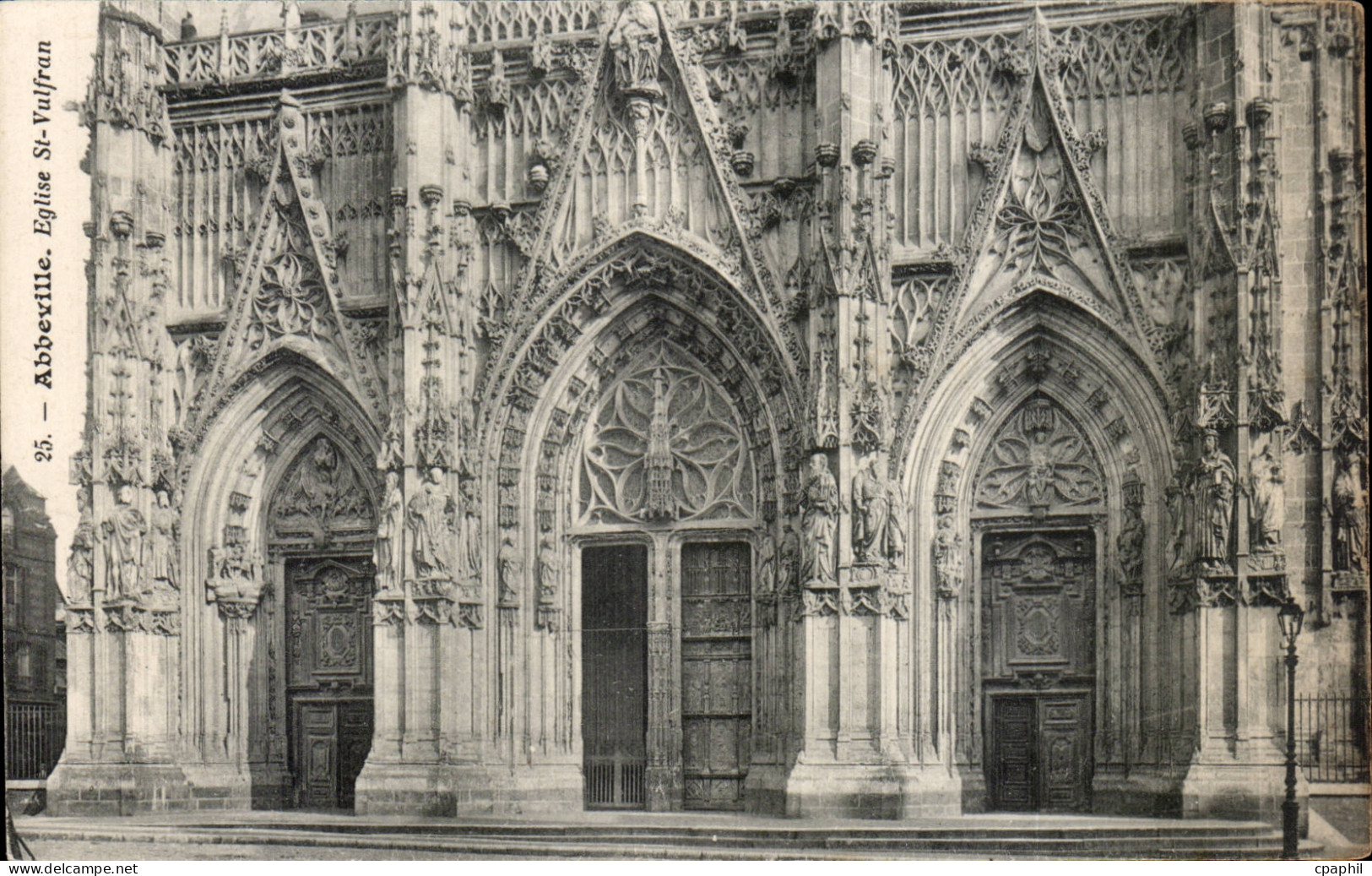 CPA Abbeville Eglise St Vulfran
