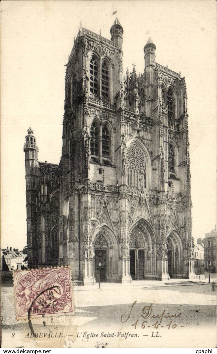CPA Abbeville L'eglise Saint Vulfran