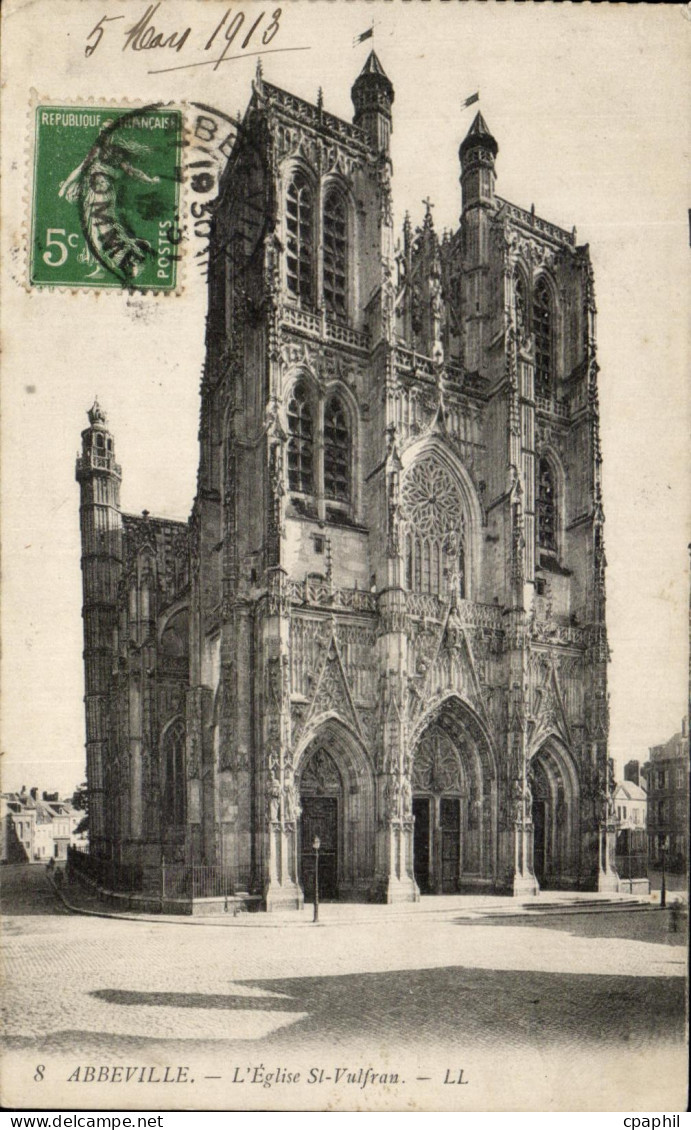CPA Abbeville L'Eglise St Vulfran