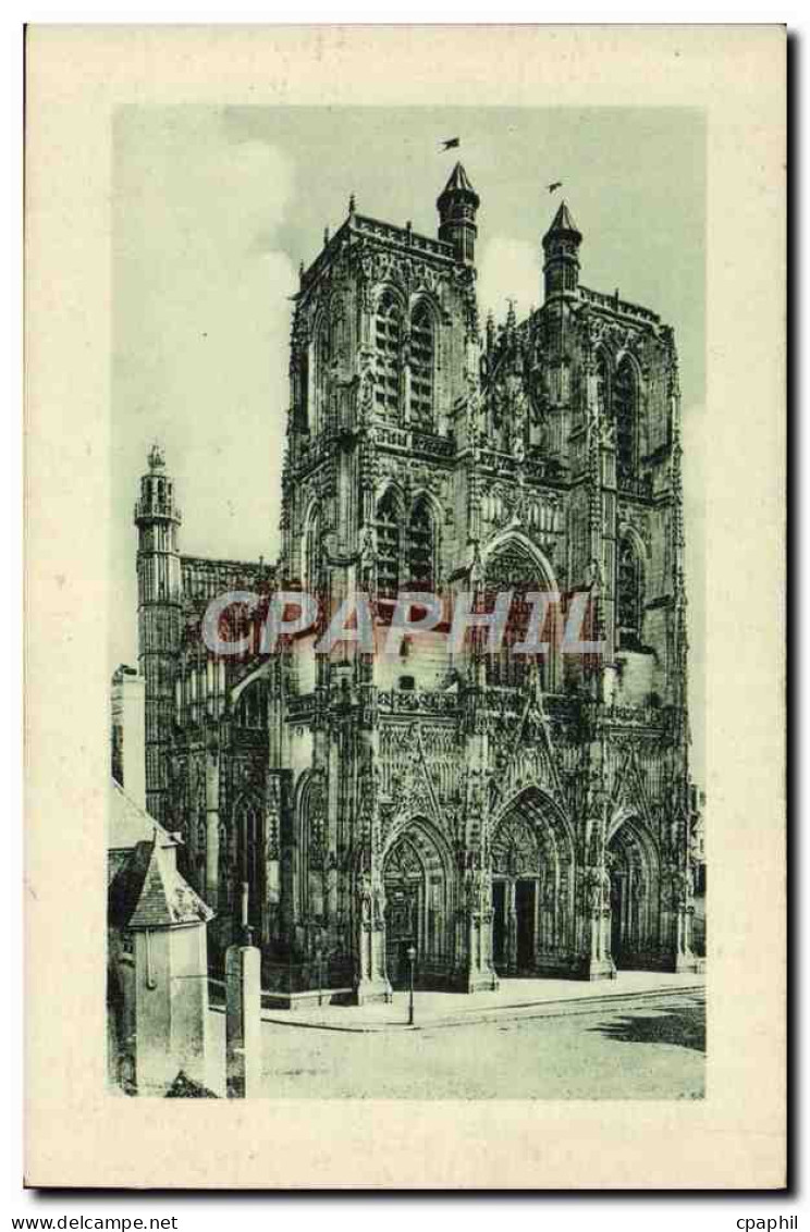 CPA Abbeville La Cathedrale