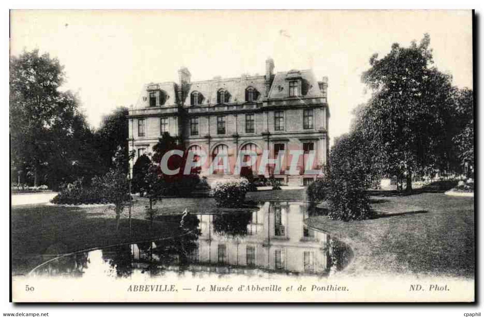 CPA Abbeville Le musee d'Abbeville et de Ponthieu