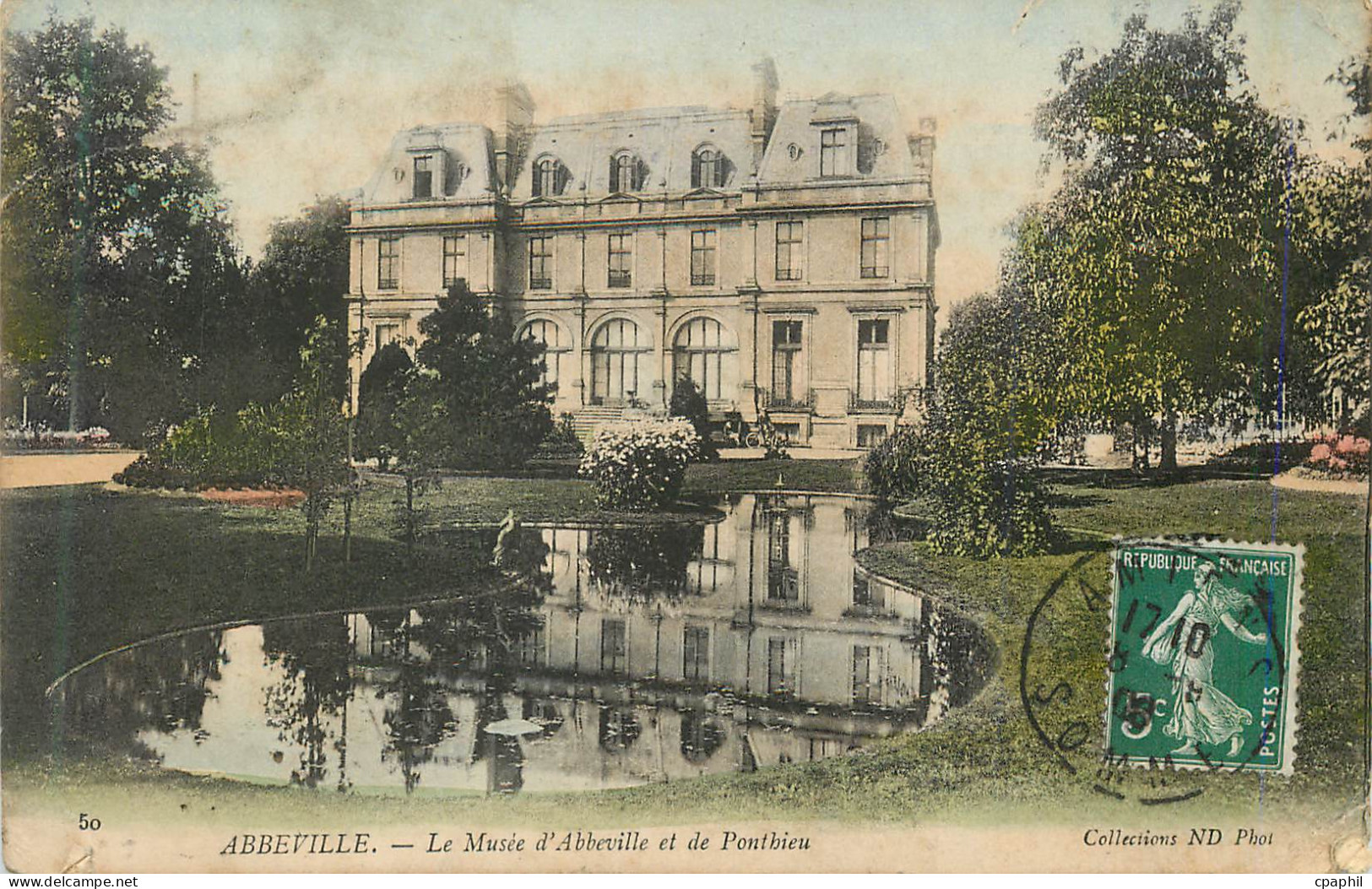 CPA Abbeville Le Musee d Abbeville et de Ponthieu