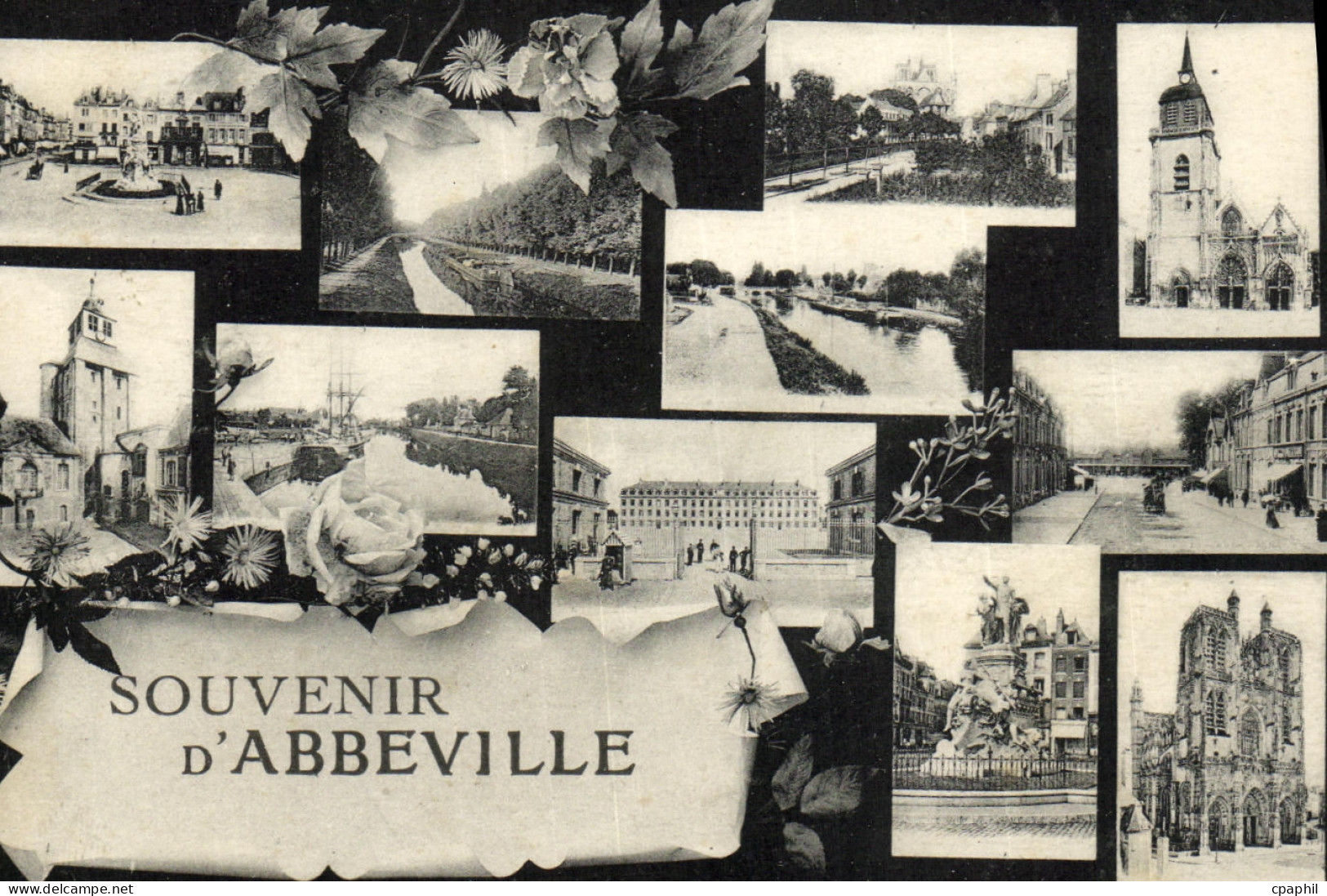 CPA Abbeville Souvenir