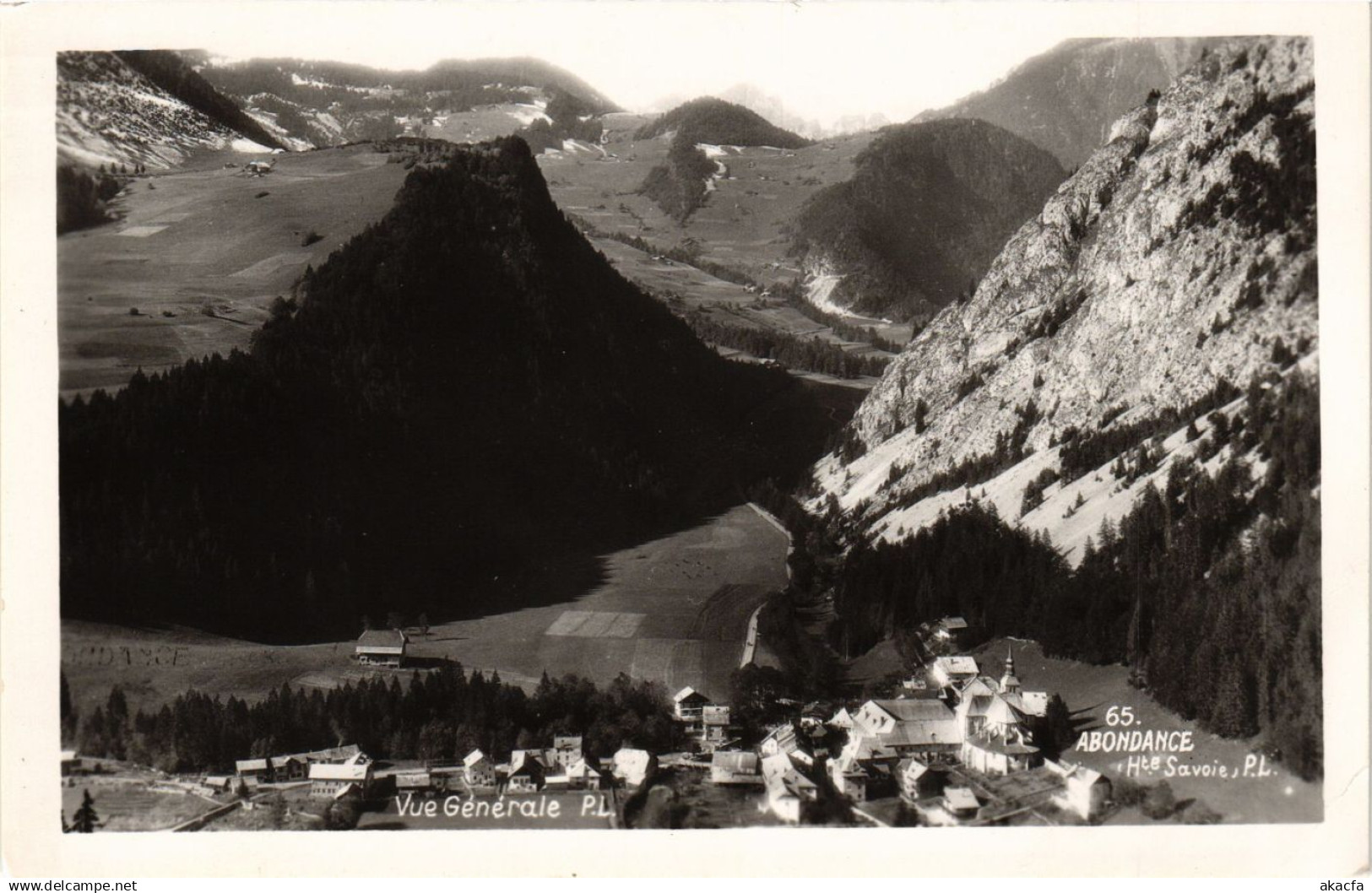 CPA ABONDANCE - Vue générale (691634)