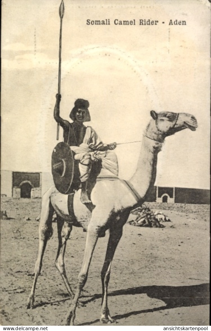 CPA Aden Jemen, Somali-Kamelreiter