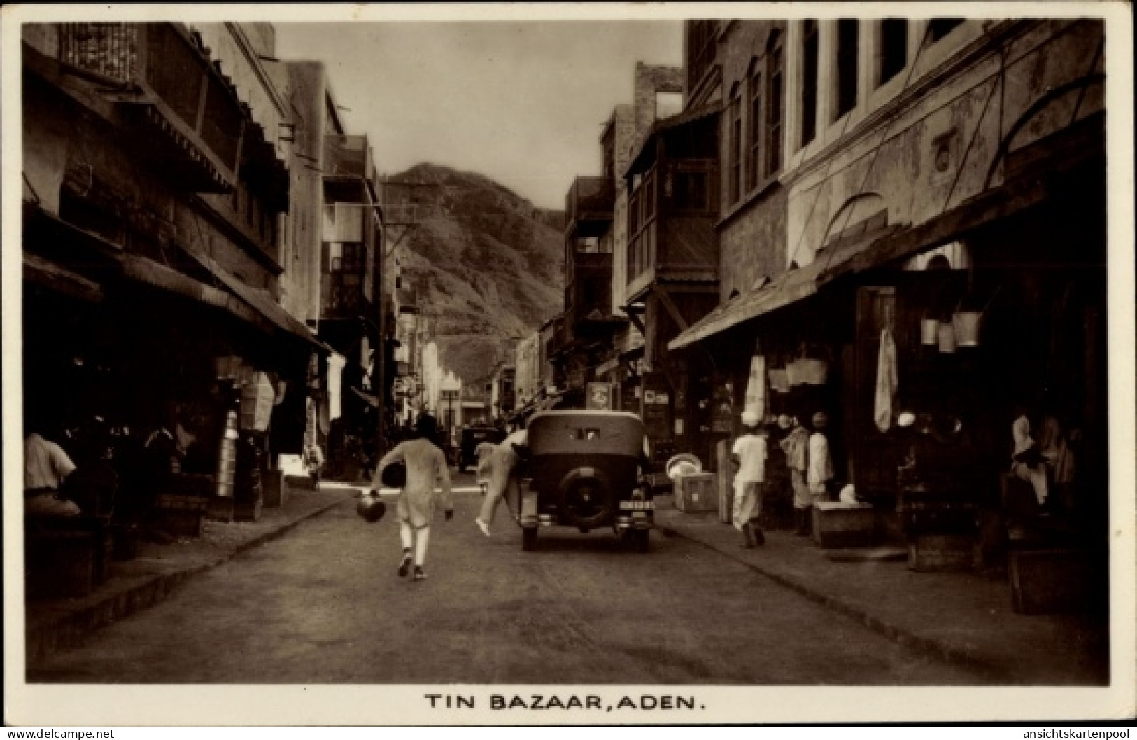CPA Aden Jemen, Tin Bazaar