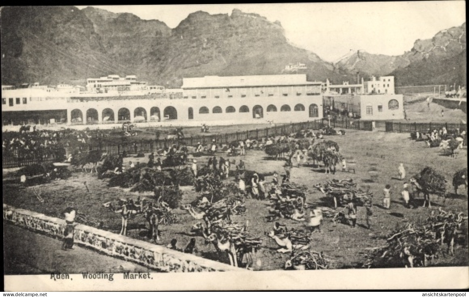 CPA Aden Jemen, Wooding Market