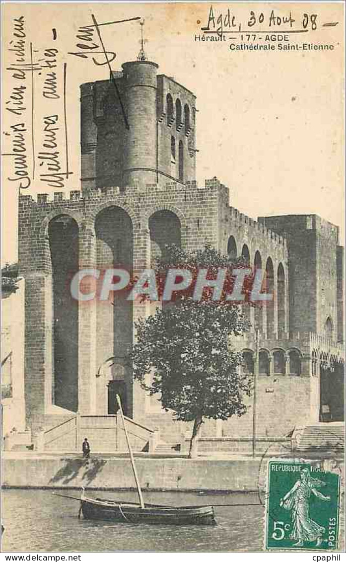 CPA Agde Chatedrale Saint Etienne