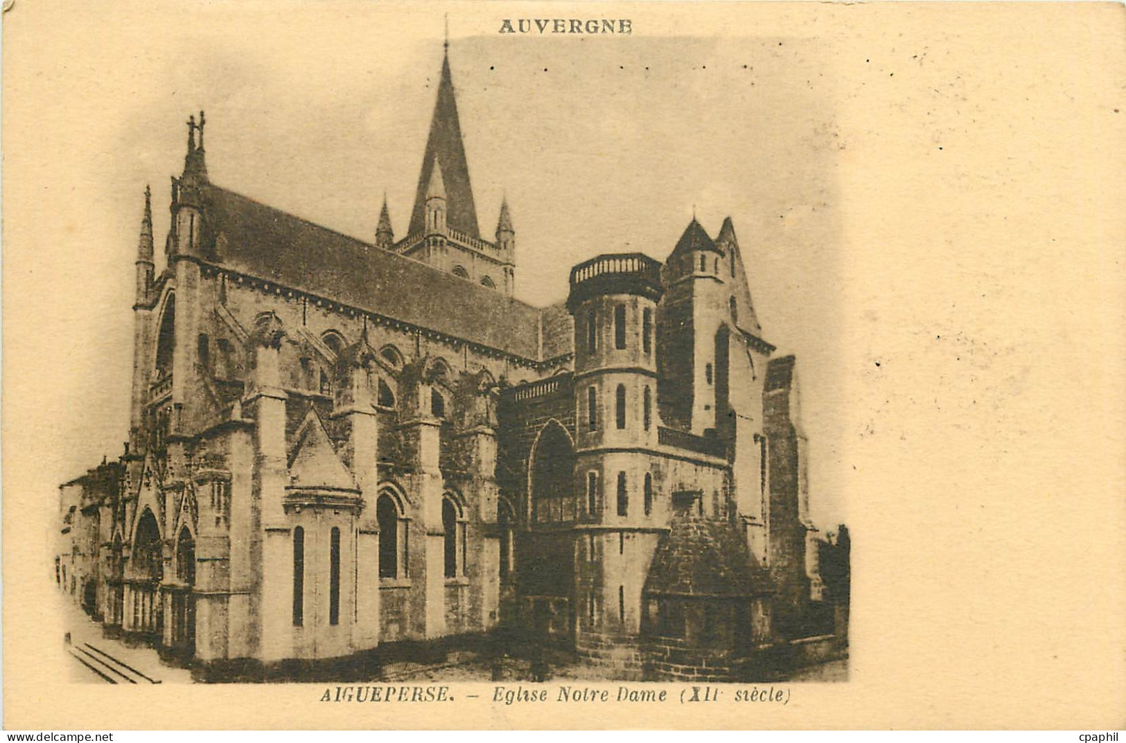 CPA Aigueperse Eglise Notre Dame