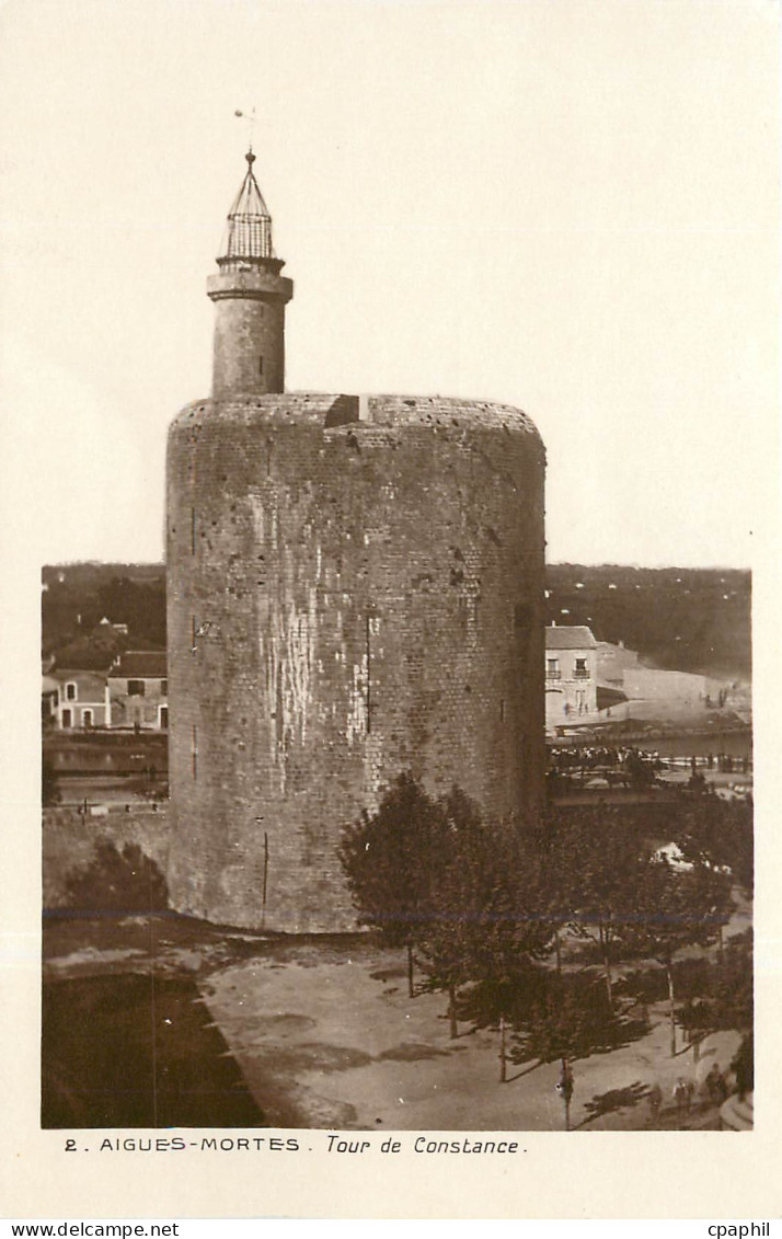 CPA AIGUES-MORTES (GARD) La Tour Constance