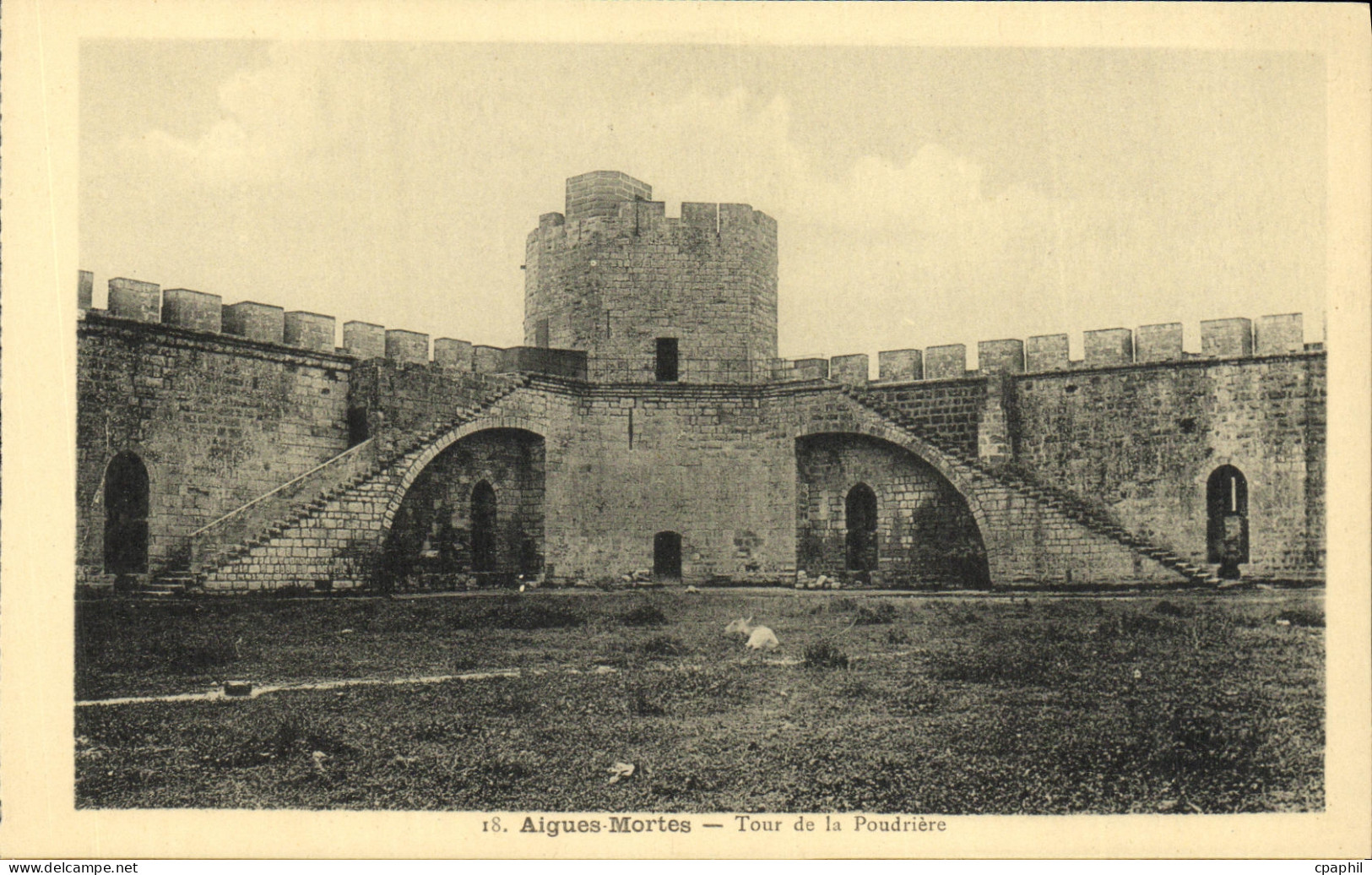 CPA Aigues Mortes Tour de la Poudriere