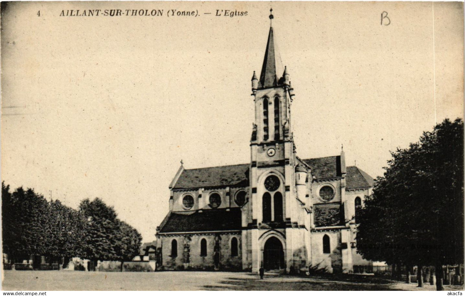CPA AILLANT-sur-THOLON - L'Église (658949)