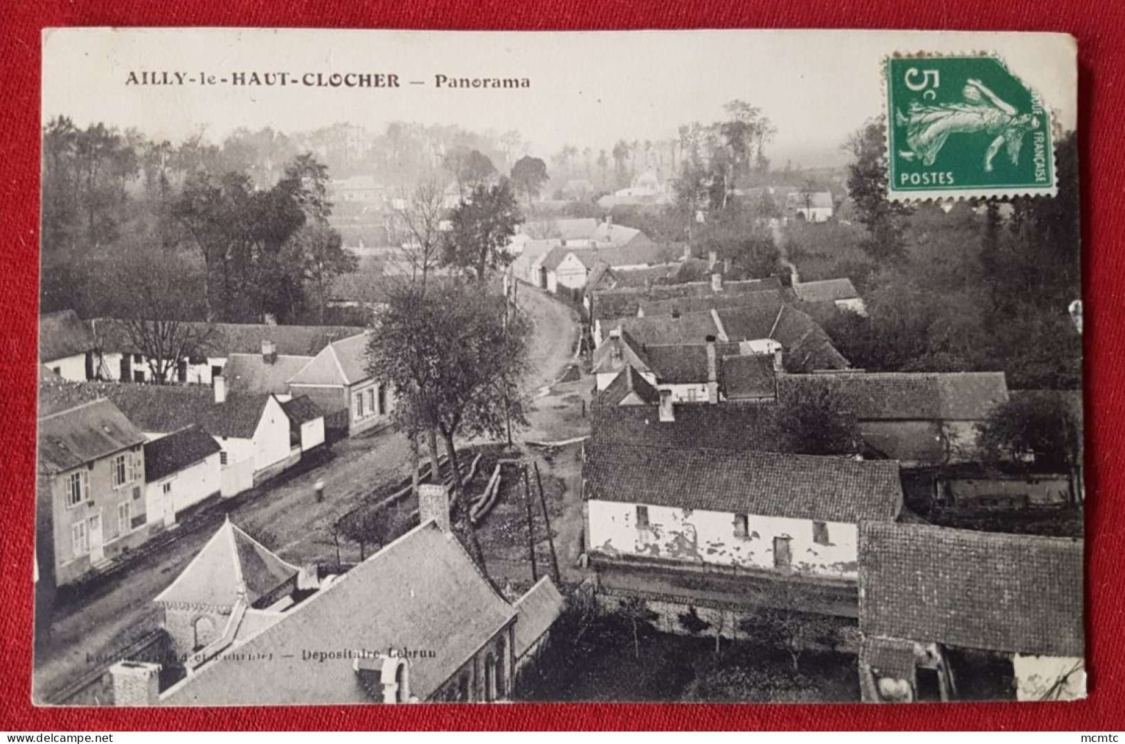 CPA - Ailly le Haut Clocher - Panorama