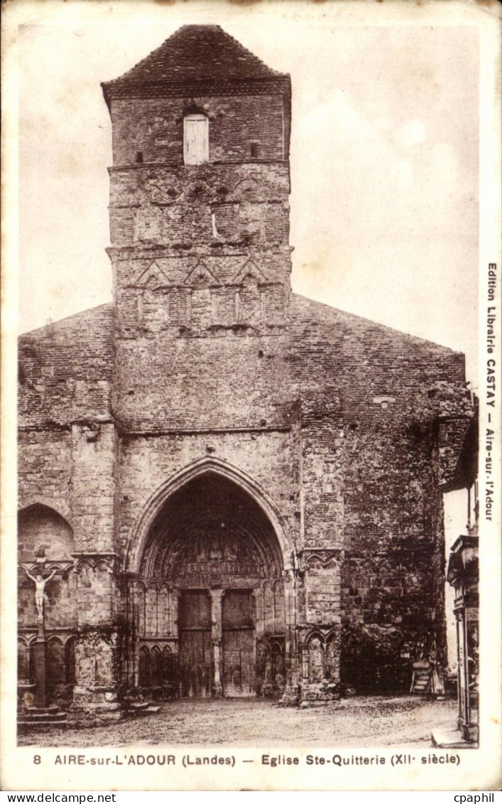 CPA Aire sur l'Adour Eglise Ste Quitterie