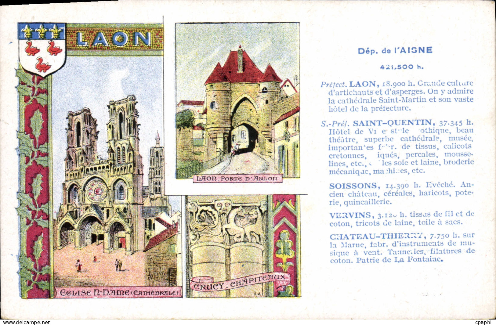 CPA Aisne Laon