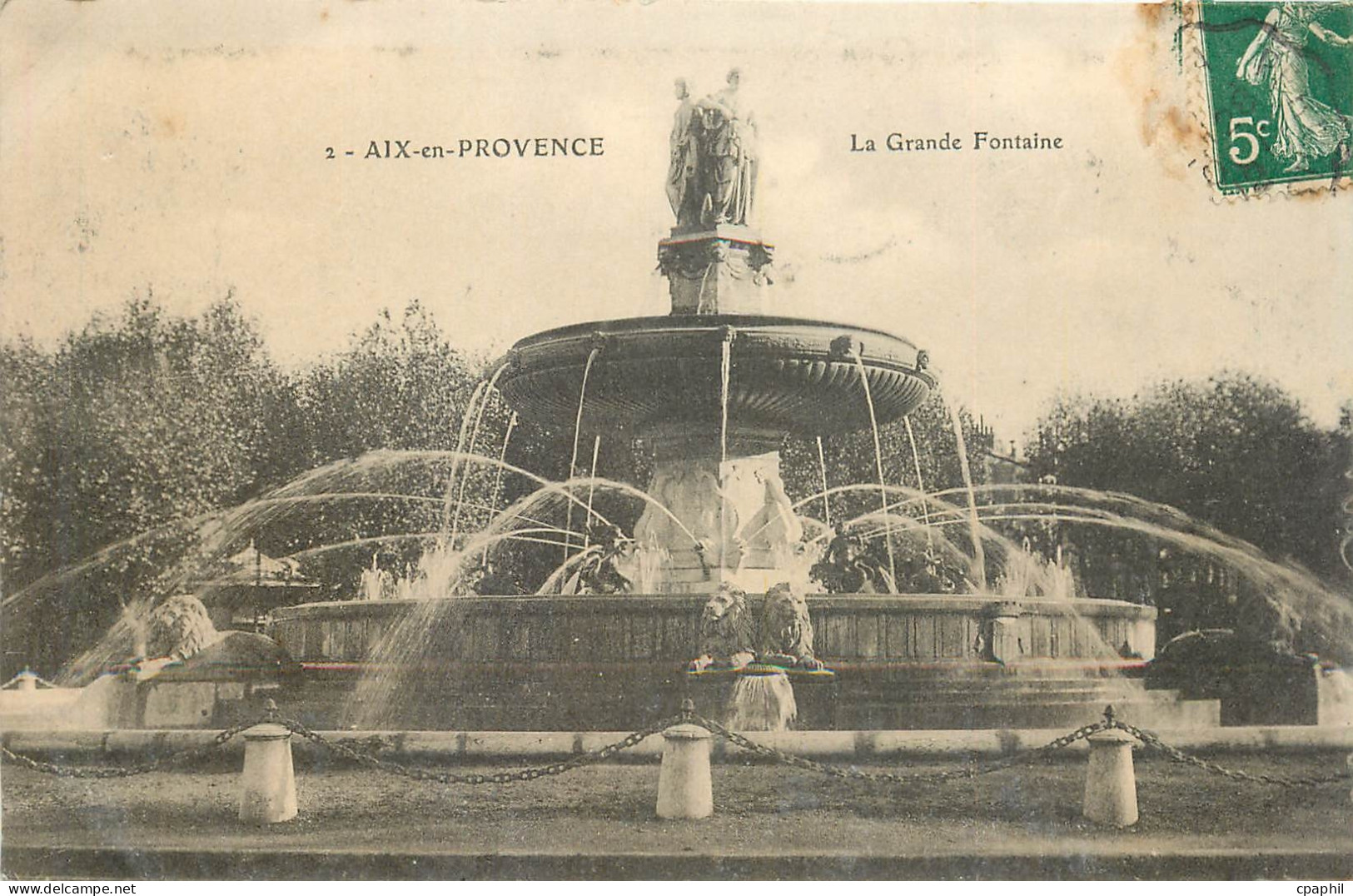 CPA Aix en Provence La Grande Fontaine