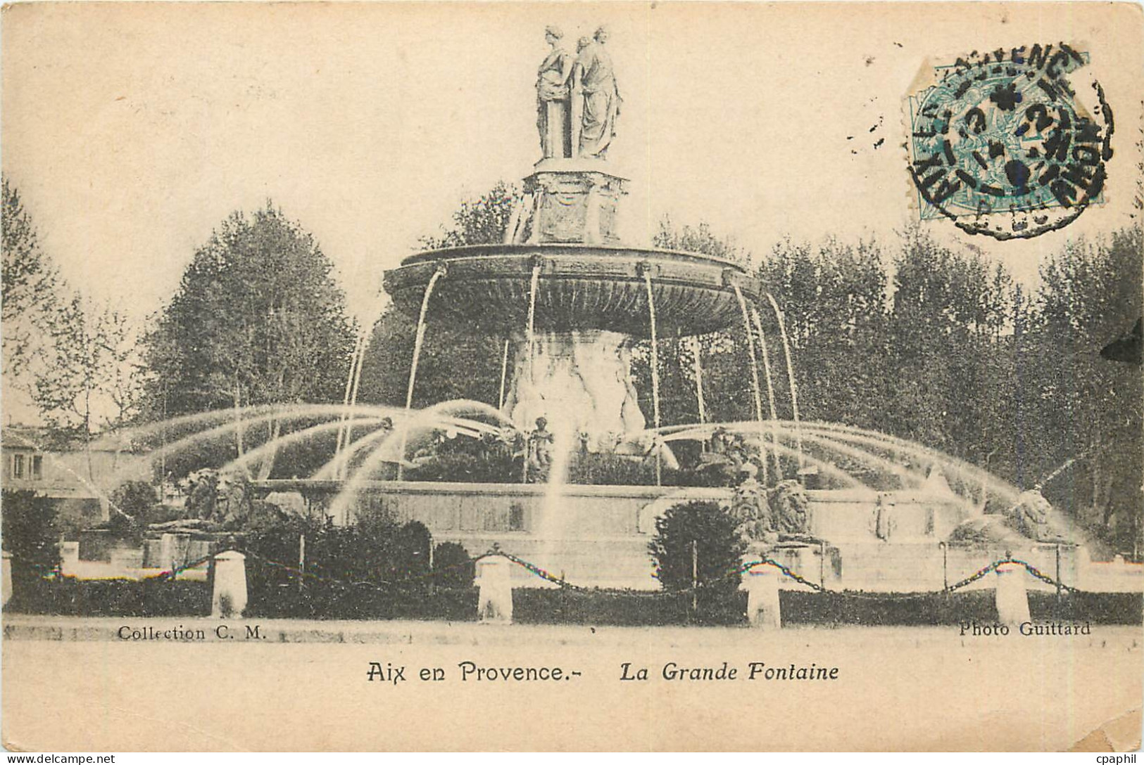 CPA Aix en Provence La Grande Fontaine