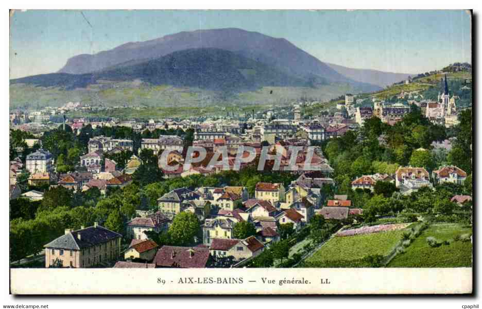 CPA Aix Les Bains Vue Generale