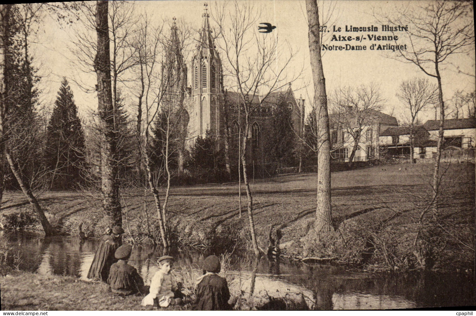 CPA Aixe Sur Vienne Notre Dame d'Arlique Le Limousin