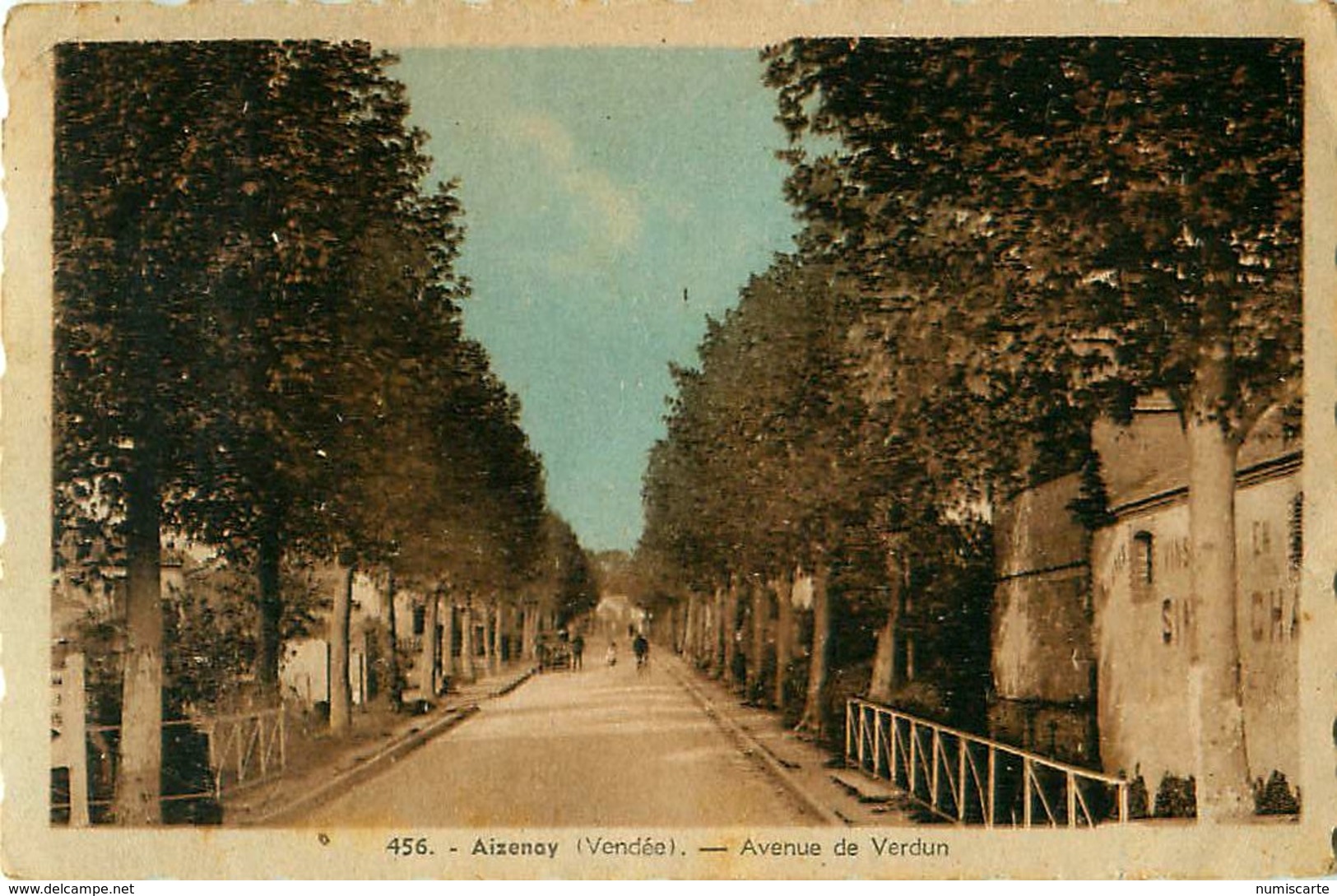 cpa AIZENAY 85 Avenue de Verdun