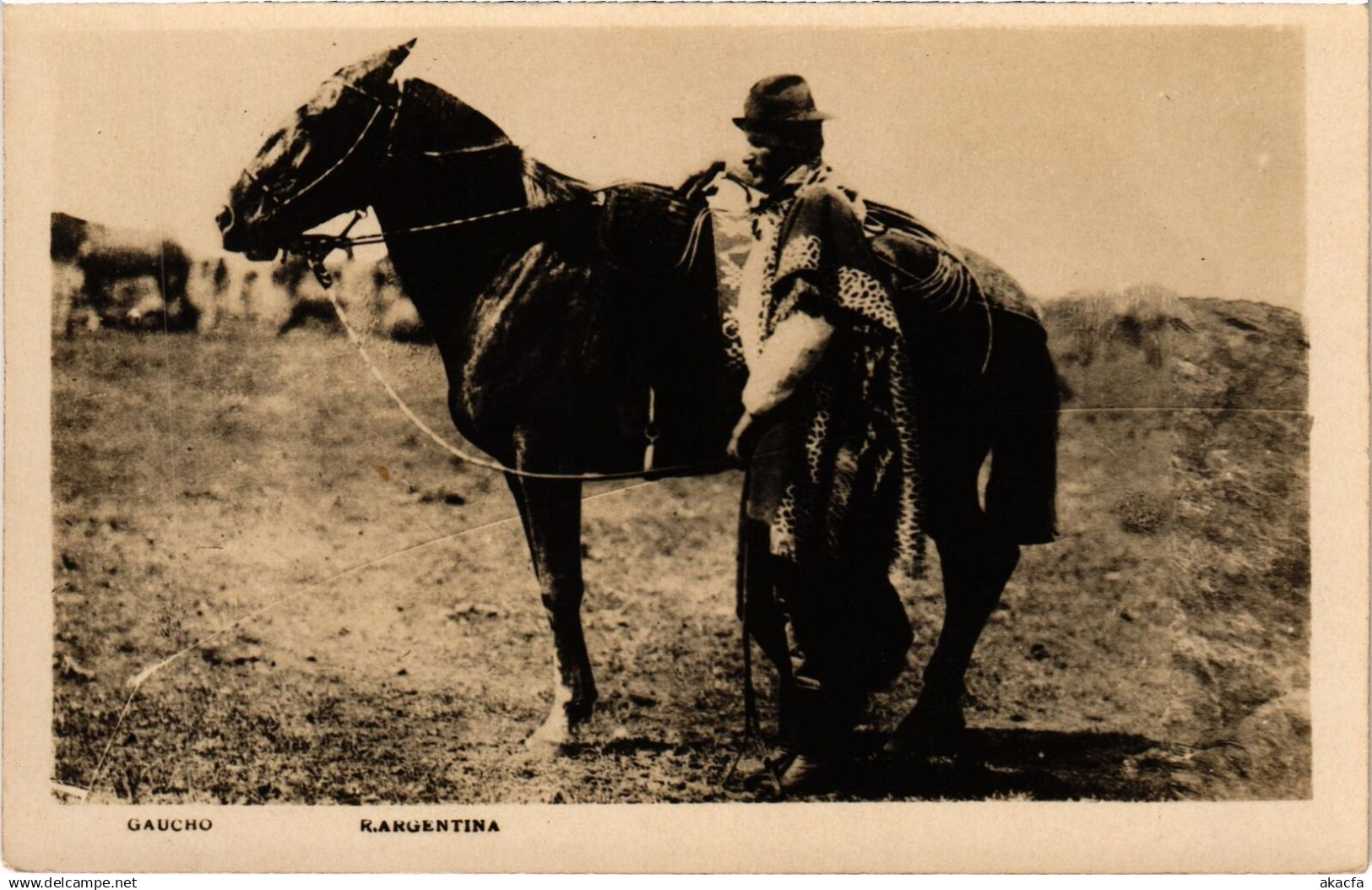 CPA AK ARGENTINA Republica Argentina Gaucho (1219191)