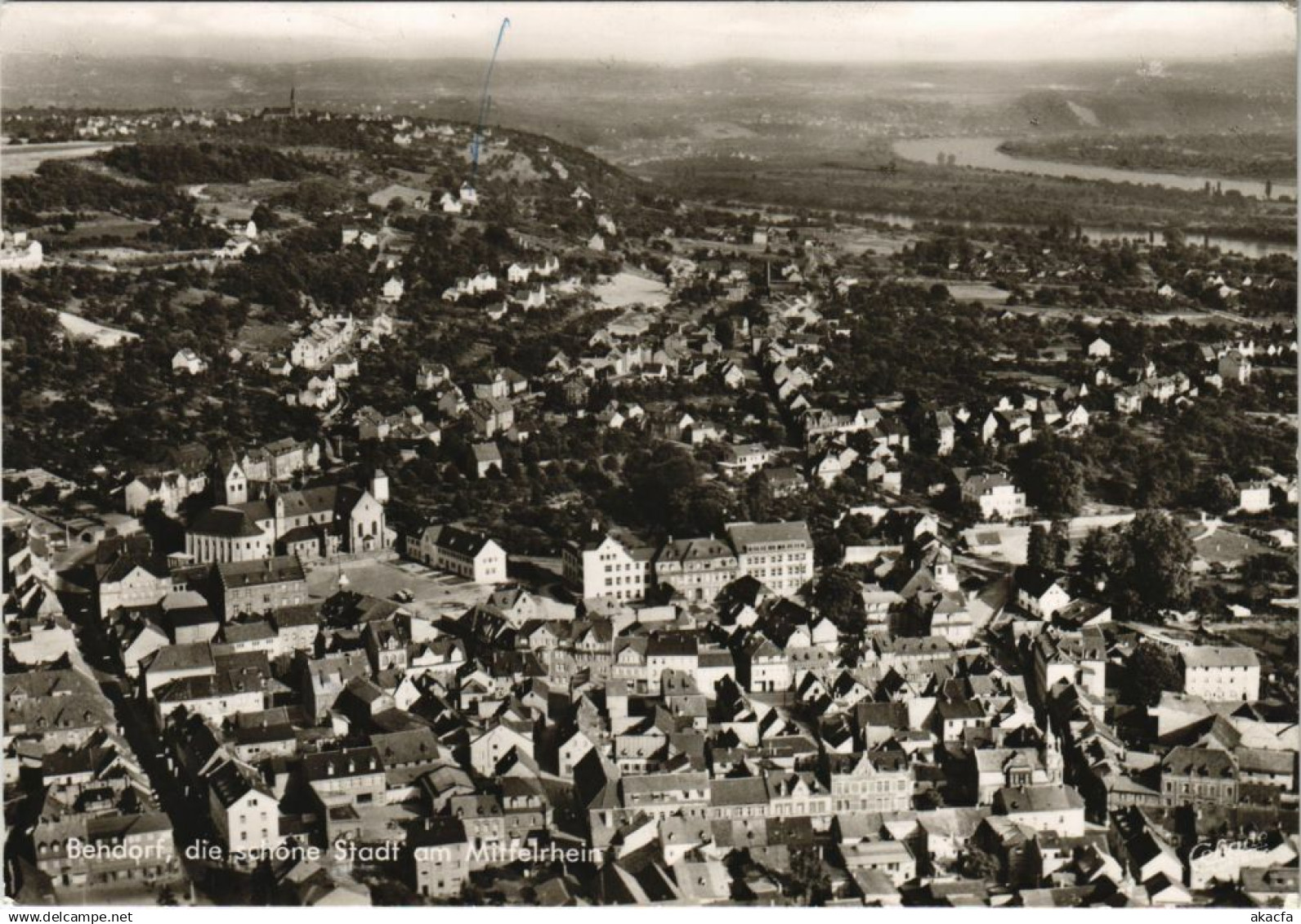 CPA AK Bendorf - Totalansicht - 1973 GERMANY (1069164)