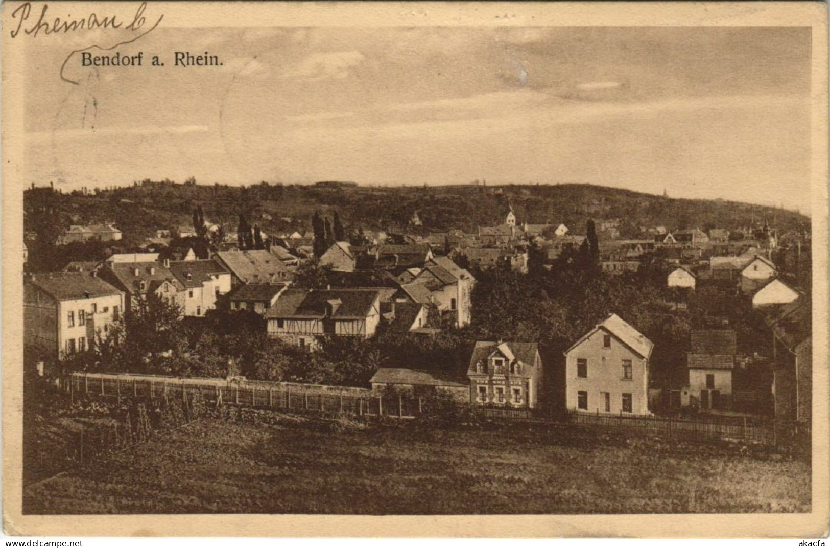 CPA AK Bendorf - Totalansicht GERMANY (1069156)