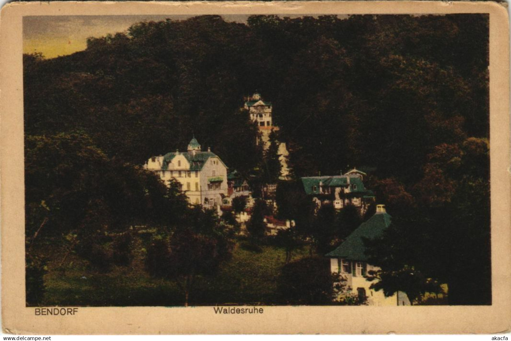CPA AK Bendorf - Waldesruhe GERMANY (1069149)