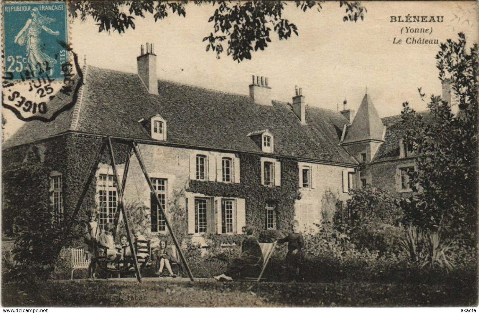 CPA AK Bleneau Le Chateau FRANCE (1176036)