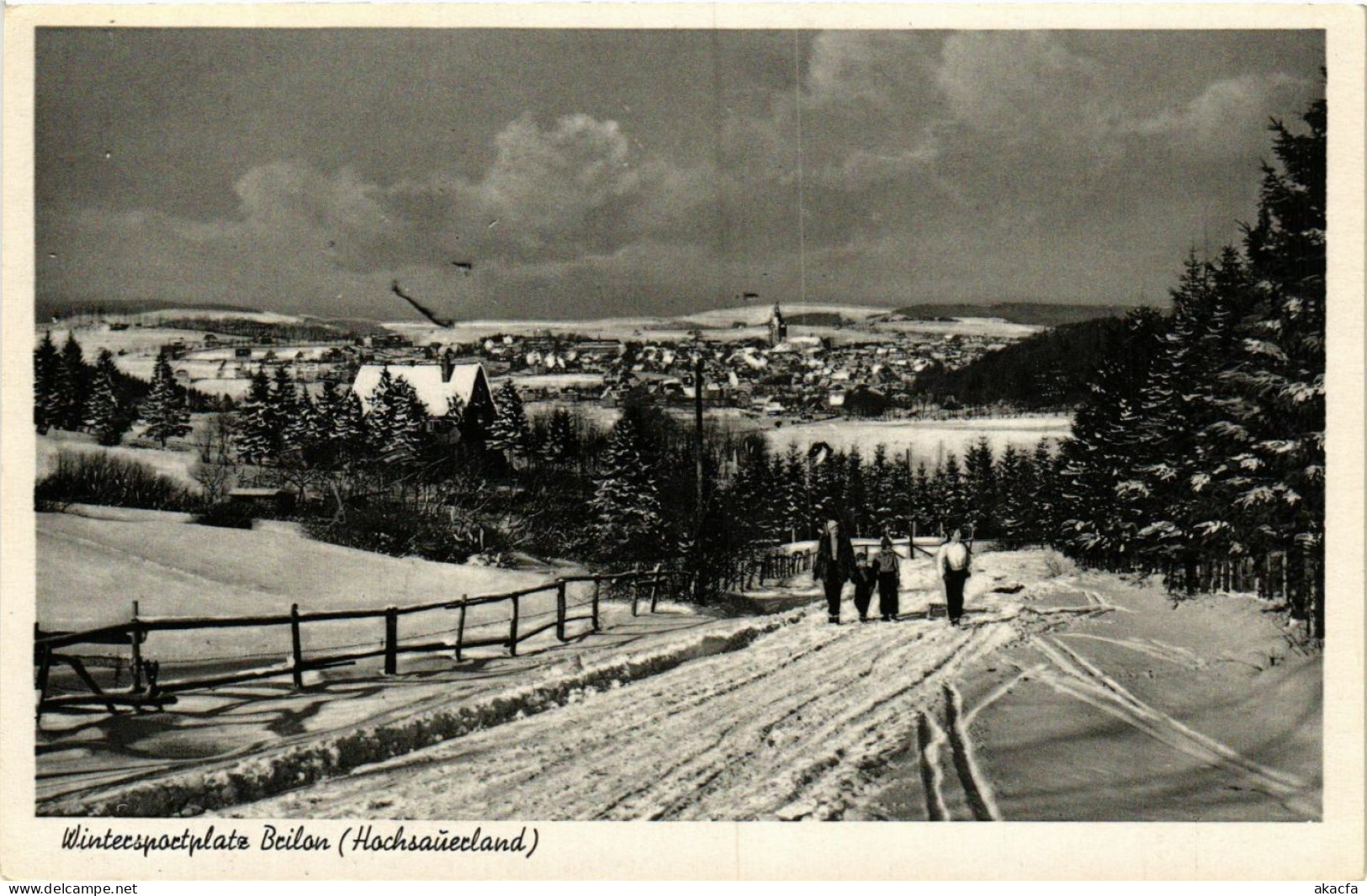 CPA AK Brilon -Wintersportplatz Brilon GERMANY (858019)