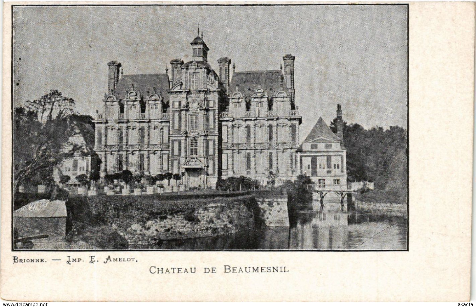 CPA AK Chateau de BEAUMESNIL (478202)
