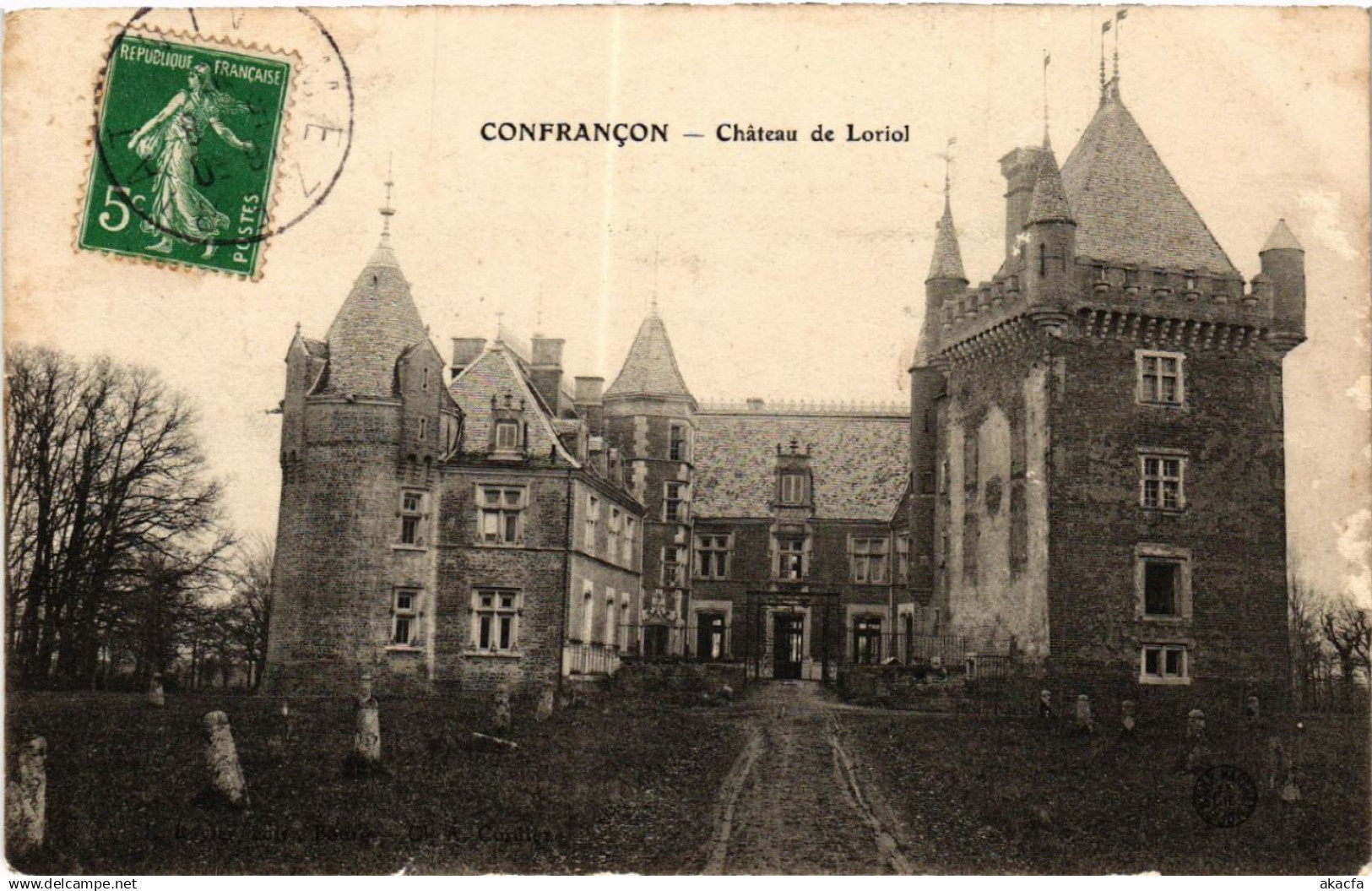 CPA AK Confrancon Chateau de Loriol (486135)