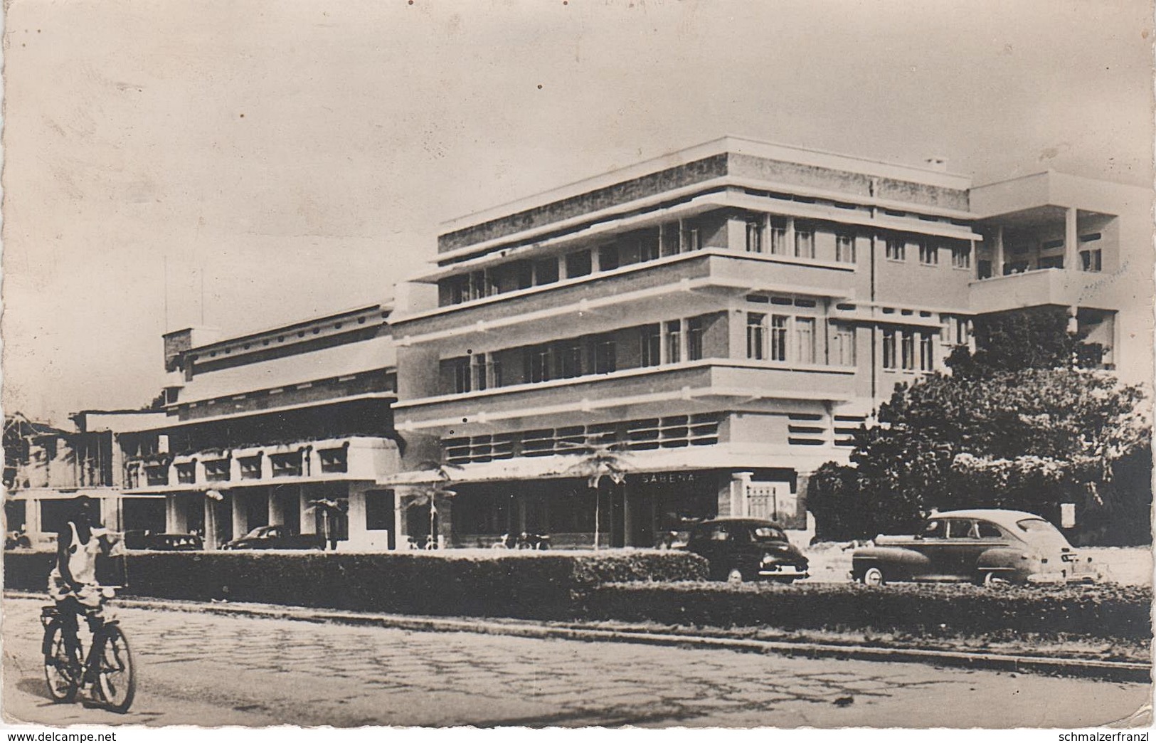 CPA - AK Congo Kongo Kinshasa Zaire Leopoldville Immeubles Commerciaux Belge Belgisch Afrique Africa Colonie Colony